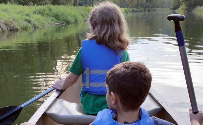 Eden Mill canoe trip